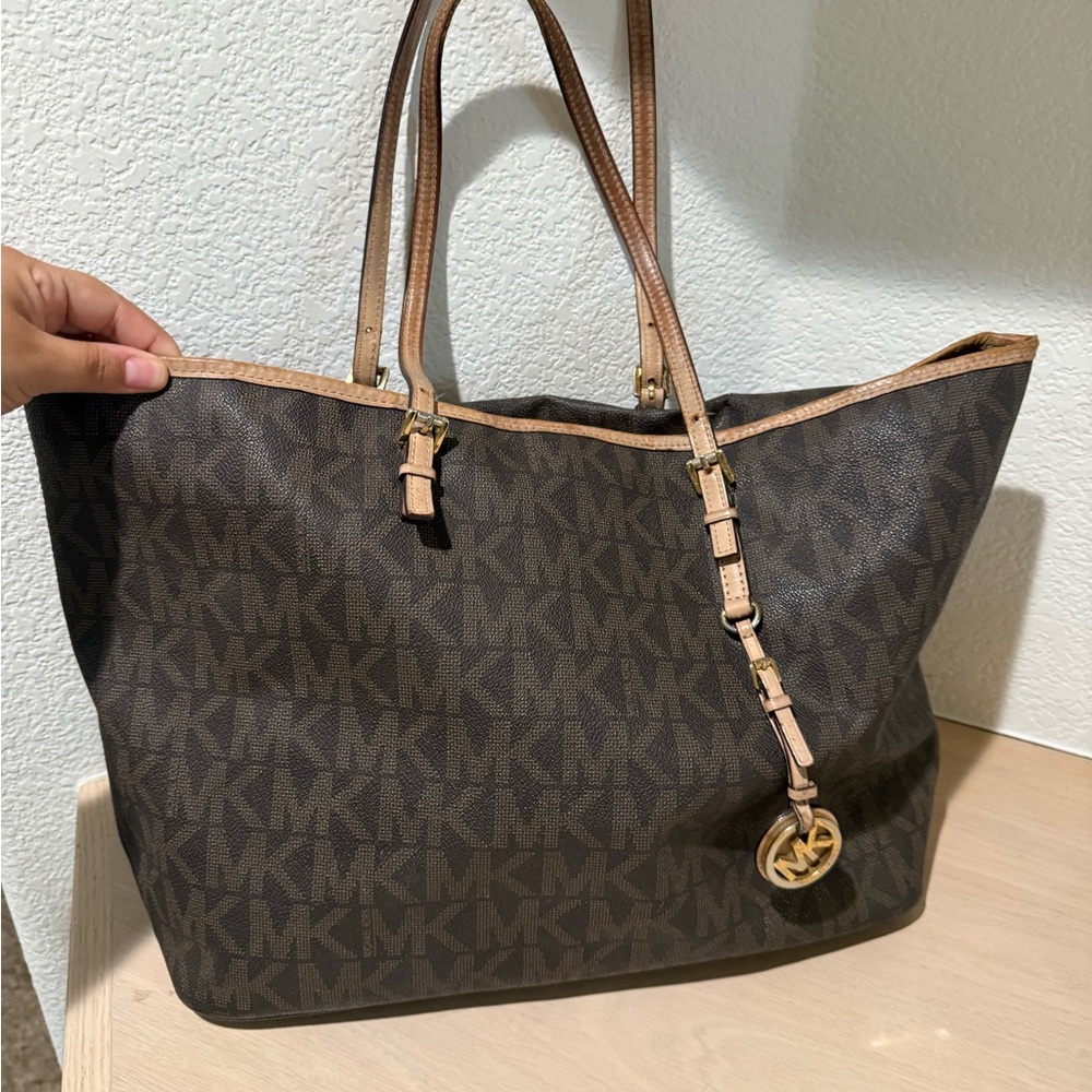 Michael Kors Signature Brown Tote
